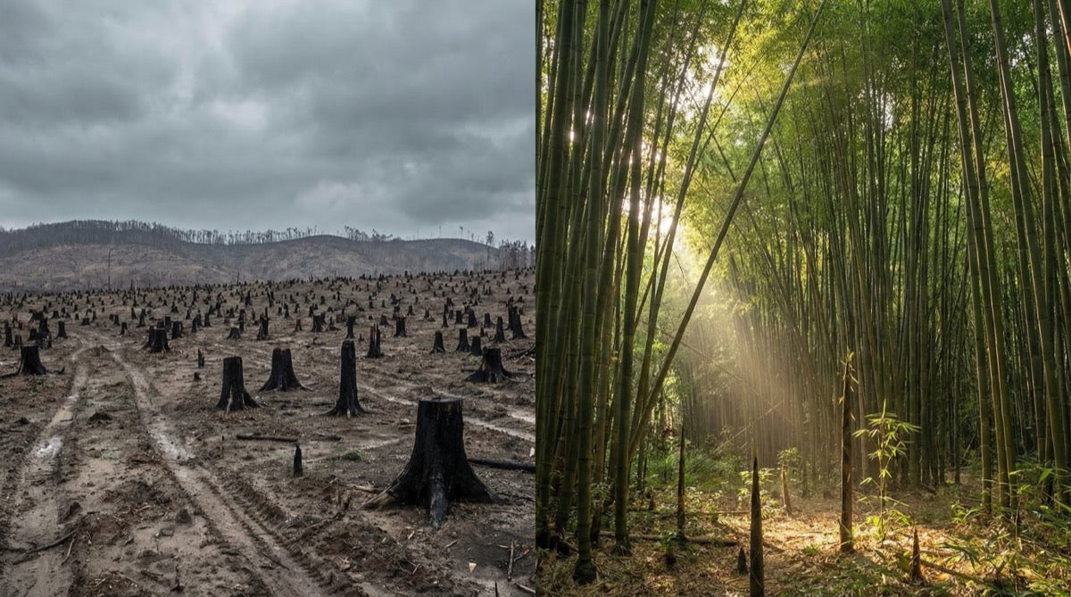 Avskoging versus bambuskog