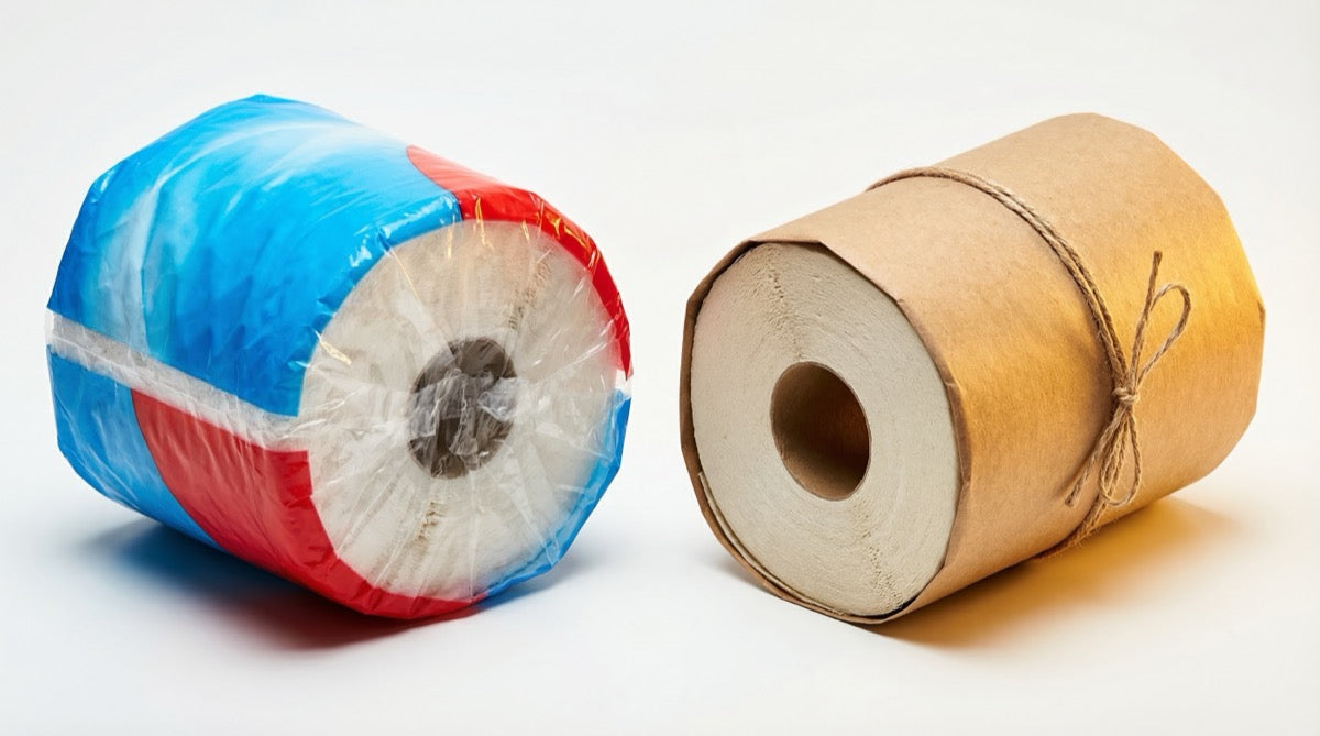 Vanlig toalettpapir vs. bambustoalettpapir